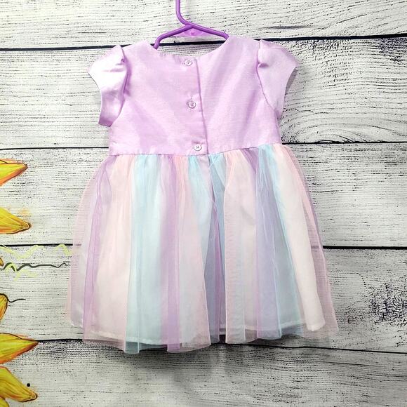 Wonder‎ Nation Purple Tulle Dress Size 18 Months - Picture 10 of 10